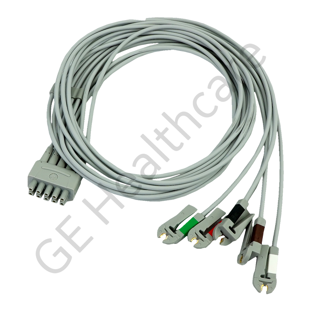 Leadwire Aha 5 Lead Grab Long Molded Leadwire Aha 5 Lead Grab Long Molded