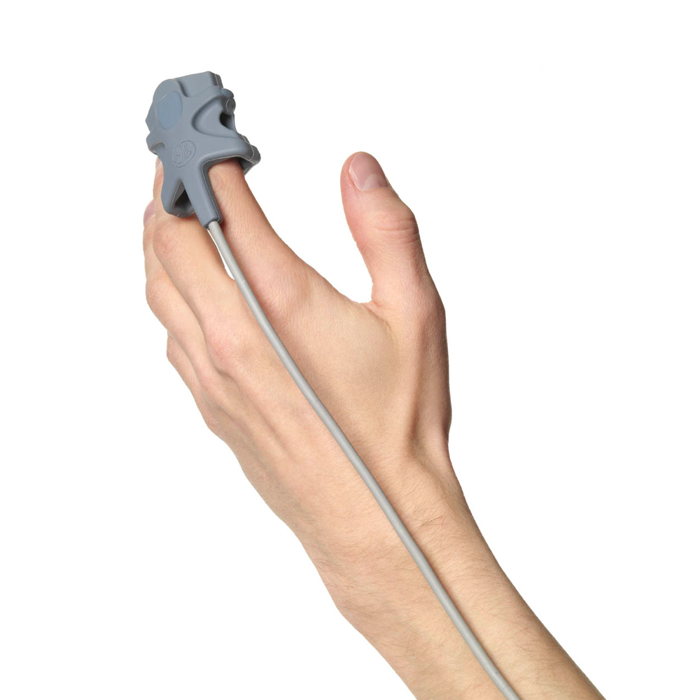 TruSignal™ SpO2 Resusable Sensor, Finger, Adult, 1m, 1/pack TruSignal™ SpO2 Resusable Sensor, Finger, Adult, 1m, 1/pack